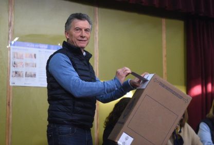 Ex-presidente da Argentina Mauricio Macri