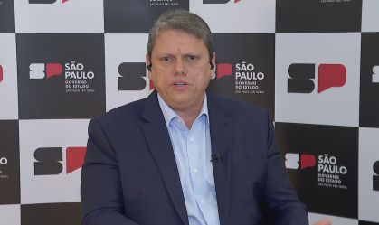 À CNN, Tarcísio classifica greve em SP como "indisciplina e insubordinação"