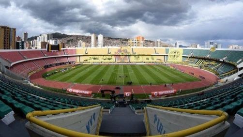 Estádio Hernando Siles, na Bolívia