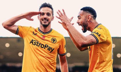 Sarabia e Lemine marcaram os gols da virada do Wolverhampton