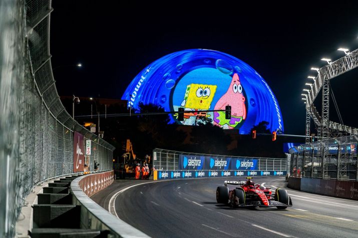 Sphere foi inaugurada no final de setembro. Foto: X/Ferrari