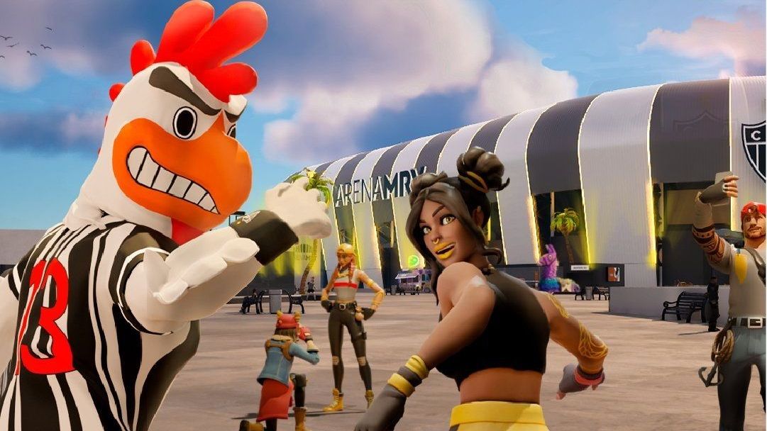 Estádio do Atlético, Arena MRV,, no Fortnite