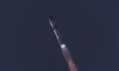 Starship deixou a base da empresa de Elon Musk, em Boca Chica, no Texas, por volta das 10h (horário de Brasília)