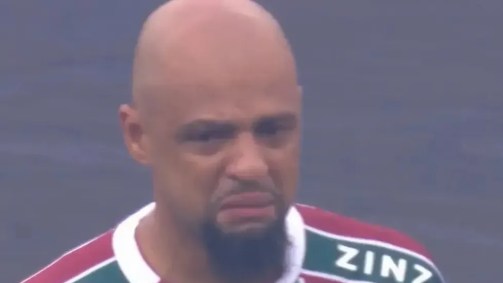 Felipe Melo se emocionou antes da decisão da Libertadores