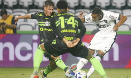 Botafogo chega ao 9º ogo sem vencer no Campeonato Brasileiro