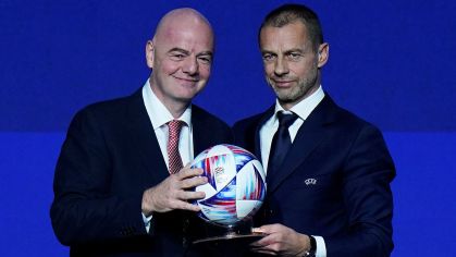 Gianni Infantino e Aleksander Ceferin estarão no Maracanã para a final da Libertadores