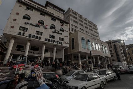 Hospital Al-Quds, segundo maior de Gaza