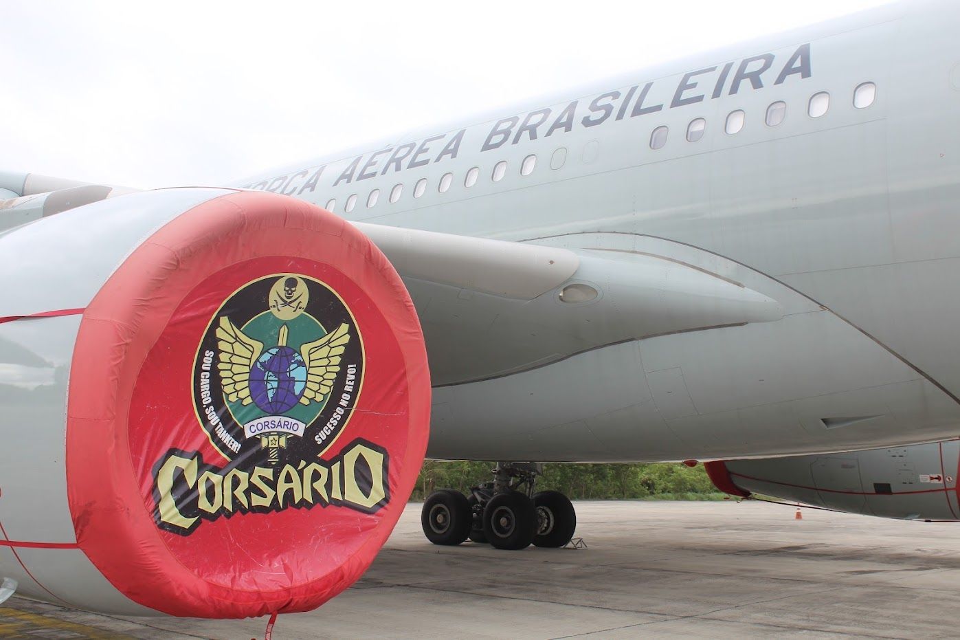 KC-30 utilizado pelo Esquadrão Corsário, da Força Aérea Brasileira (FAB) na Operação Voltando em Paz, para repatriação de brasileiros em Israel