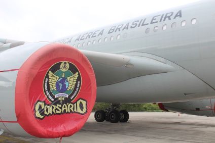 KC-30 utilizado pelo Esquadrão Corsário, da Força Aérea Brasileira (FAB) na Operação Voltando em Paz, para repatriação de brasileiros em Israel