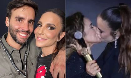 Marido de Ivete Sangalo comenta beijo da cantora com Daniela Mercury: "Simbólico"