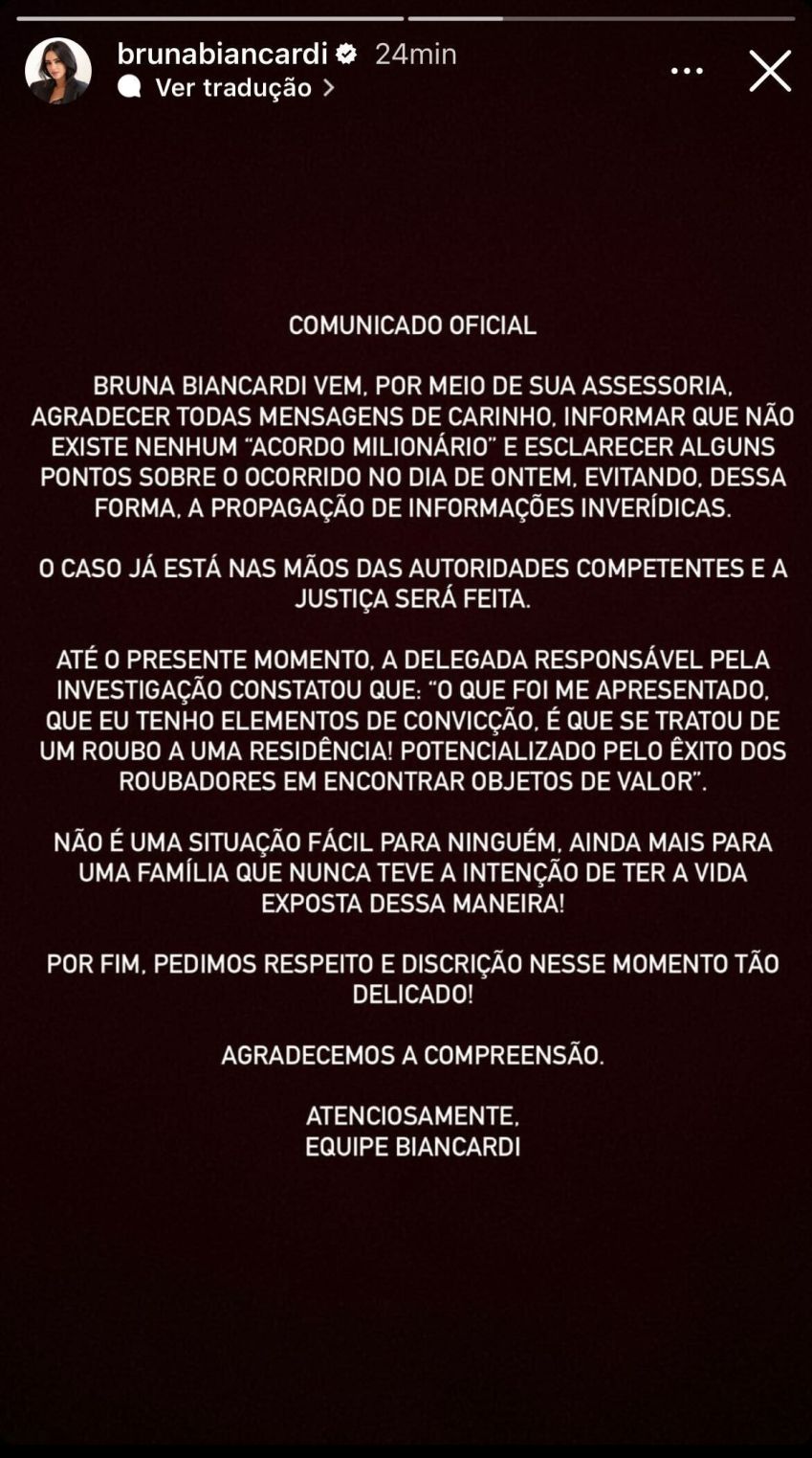 / Reprodução/Instagram