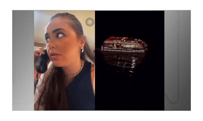 Influenciadora ouve gritos de ‘socorro’ enquanto gravava stories e ajuda a salvar vítimas de naufrágio no RJ