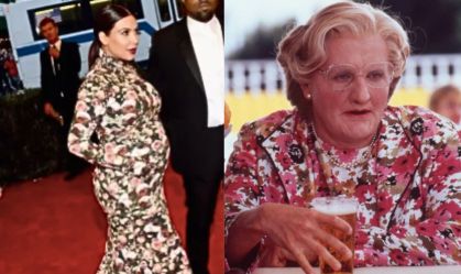 Kim chorou com piada de Robin Williams sobre seu vestido do Met Gala em 2013
