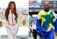 Vídeo: Lewis Hamilton “invade” apresentação para abraçar Ludmilla