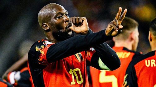 Lukaku marcou 6 gols em Eurocopas