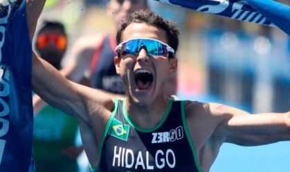 Pan de Santiago: Miguel Hidalgo conquista ouro para o Brasil no triatlo