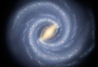Telescópio Webb registra galáxia semelhante à Via Láctea mais distante até agora
