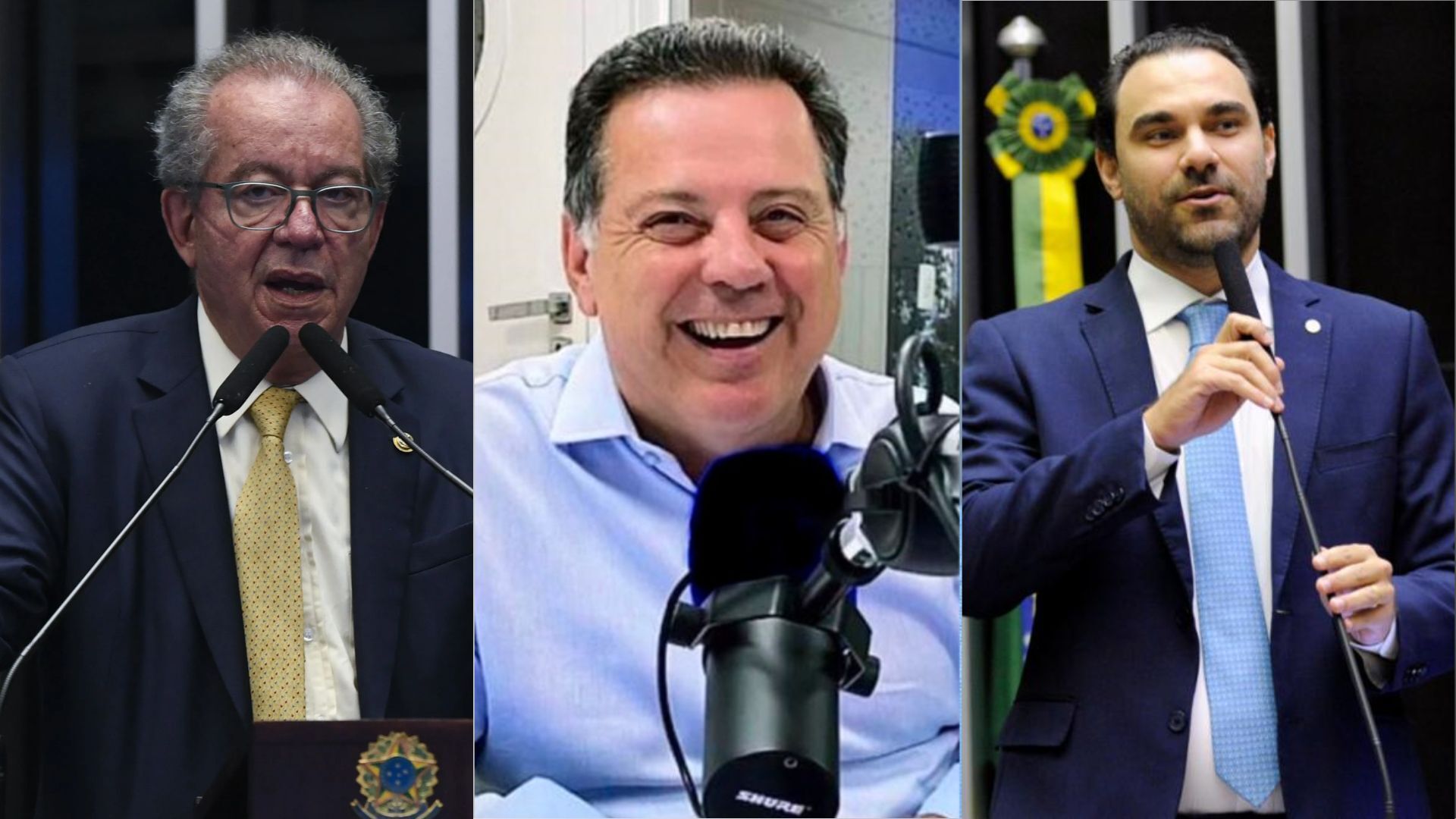 José Aníbal, Marconi Perillo e Adolfo Viana disputam a presidência do PSDB