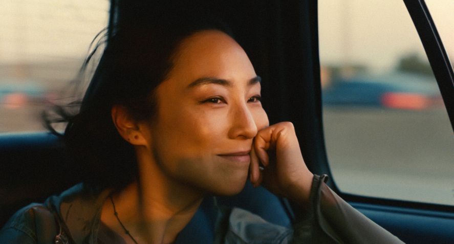 Greta Lee em "Vidas Passadas" / Divulgação/California Filmes