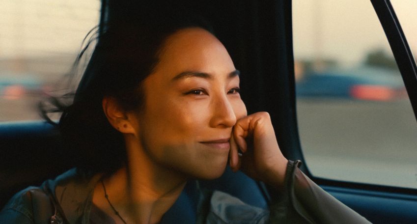Greta Lee em "Vidas Passadas" / Divulgação/California Filmes