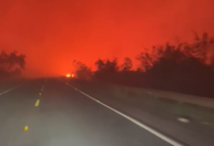 Vídeo: “estrada de fogo” se forma em rodovia do Pantanal
