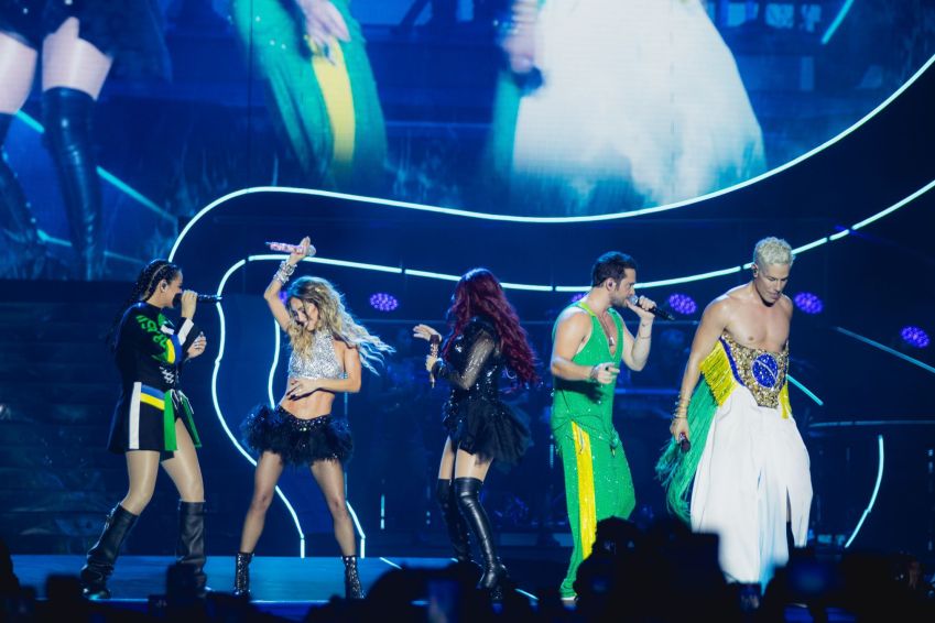 Grupo mexicano RBD se apresentou no final de 2023 no Brasil com a "Soy Rebelde Tour"/ Live Nation/Iris Alves