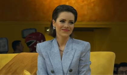 Sandy em painel na CCXP23 nesta quinta-feira (30) sobre o filme "Evidências de um amor", no qual será a protagonista