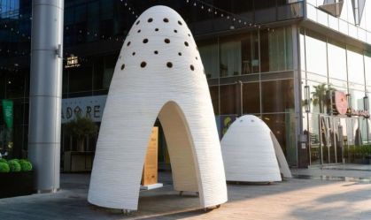 Espaço para humanos e pombos compartilharem é destaque da Dubai Design Week