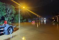Chuva deixa dois mortos em Santa Catarina
