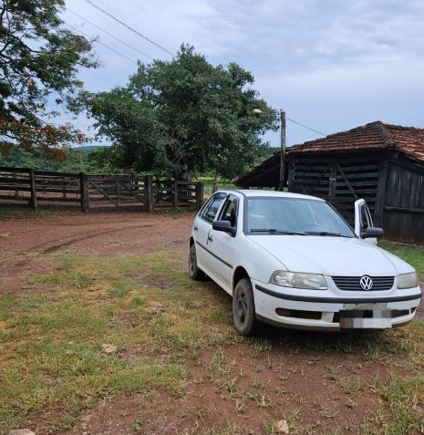 Veículo supostamente utilizado no crime foi encontrado na propriedade do prefeito. / PCGO/Divulgação