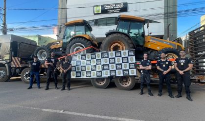 Quadrilha que furtava equipamentos agrícolas gera prejuízo de R$ 2,3 milhões