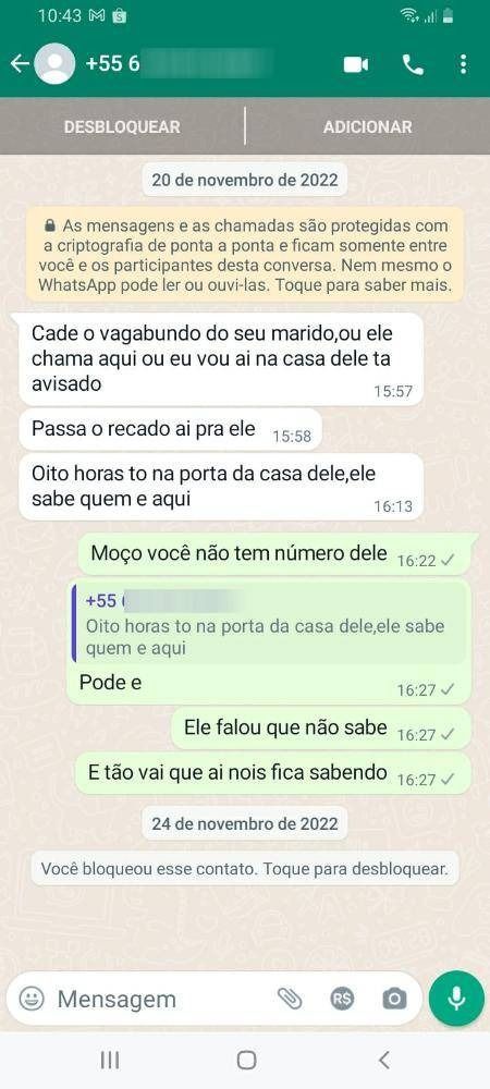 Cabeleireiro chantageava as vítimas por meio de mensagens / Divulgação/Polícia Civil de Goiás