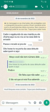 Cabeleireiro chantageava as vítimas por meio de mensagens / Divulgação/Polícia Civil de Goiás