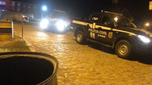 Viaturas da Polícia Civil de Sergipe
