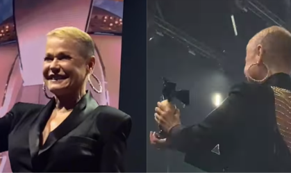 Xuxa foi homenageada na CCXP23 por sua influência de décadas na cultura pop
