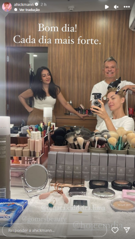 Ana Hickmann volta às redes sociais / Reprodução/Instagram