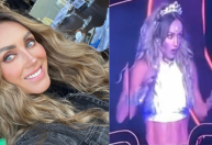 Anahí dá bronca em fãs desanimados durante show do RBD no México