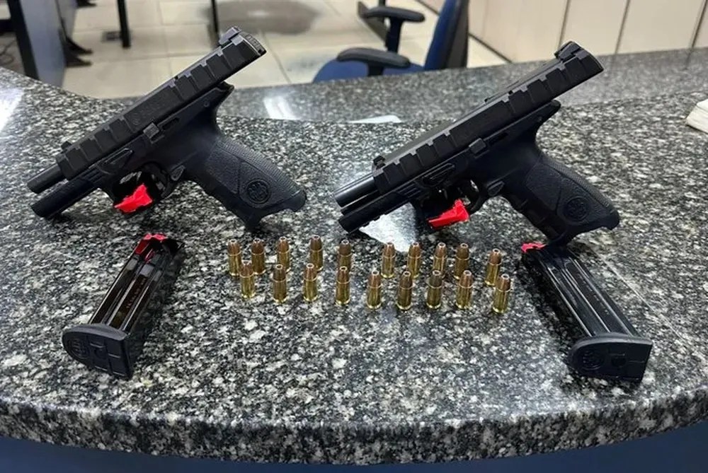 Armas recuperadas Força Nacional