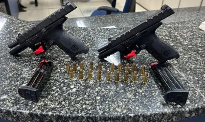 PM do Rio recupera armas que foram roubadas da Força Nacional