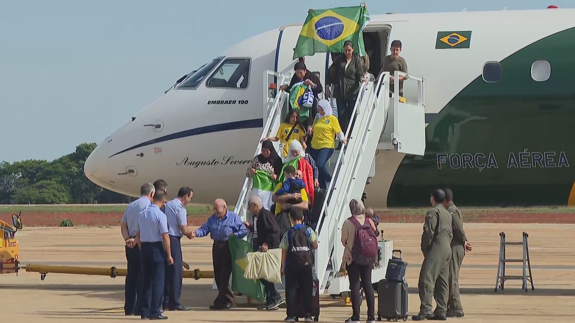 Repatriados da Cisjordânia chegam a Brasília