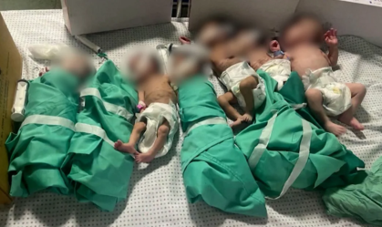 Recém-nascidos são retirados de incubadoras em hospital de Gaza após corte de energia