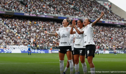 Equipe feminina do Corinthians termina 2023 com mais títulos do que derrotas