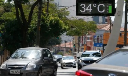 Temperatura supera 34ºC na capital paulista