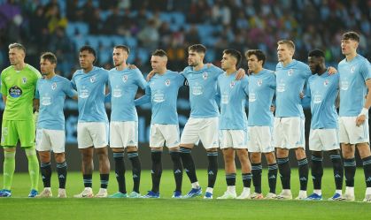 Time do Celta de Vigo antes de partida por LALIGA