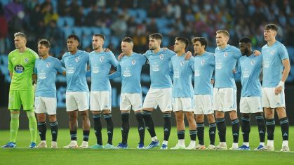 Time do Celta de Vigo antes de partida por LALIGA