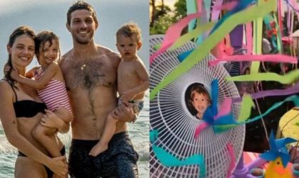 Filho de Chay Suede e Laura Neiva escolhe tema inusitado para festa