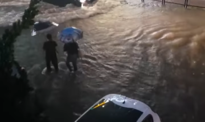 Um mês em 24 horas: chuva histórica atinge Florianópolis