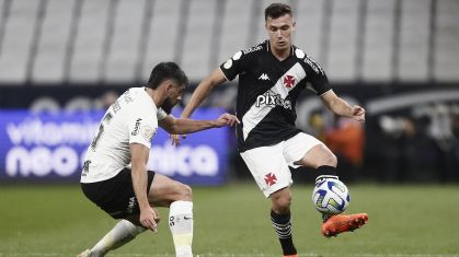 Corinthians e Vasco em partida do Brasileirão
