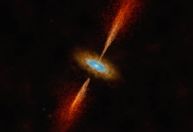 Astrônomos descobrem disco ao redor de estrela em outra galáxia; veja foto
