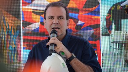 O prefeito do Rio de Janeiro, Eduardo Paes